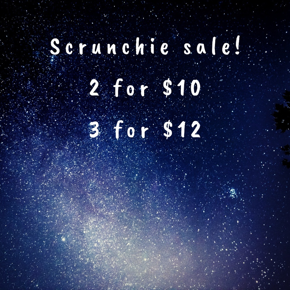SCRUNCHY DEALS WOO